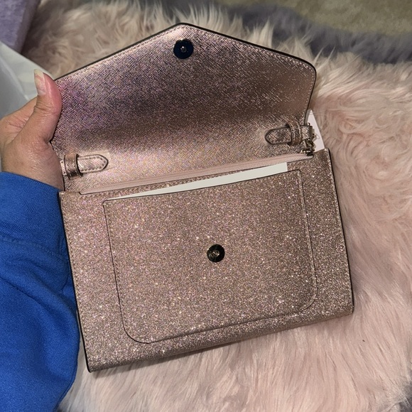 Kate Spade Glitter Crossbody bag/Clutch - Picture 3 of 10